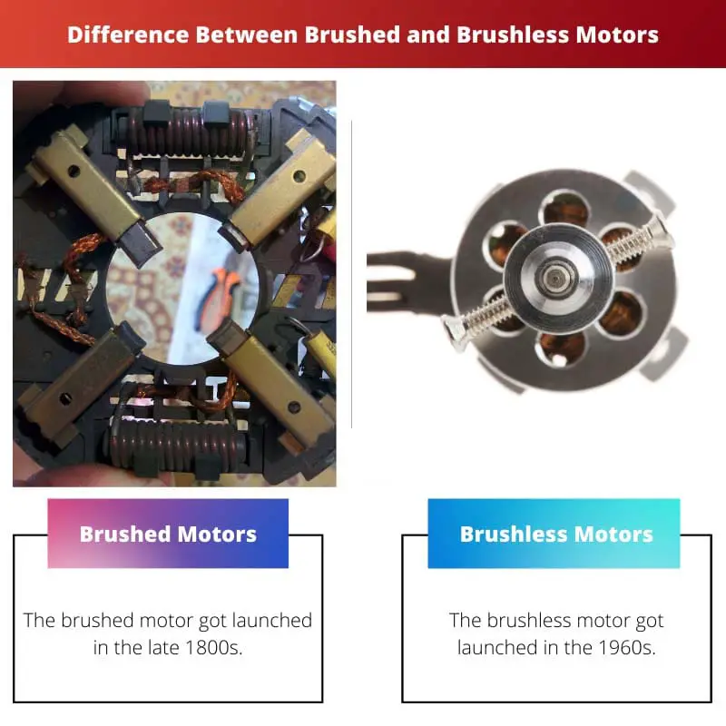 Difference Between Brushed and Brushless Motors