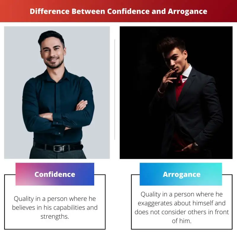 Difference Between Confidence and Arrogance