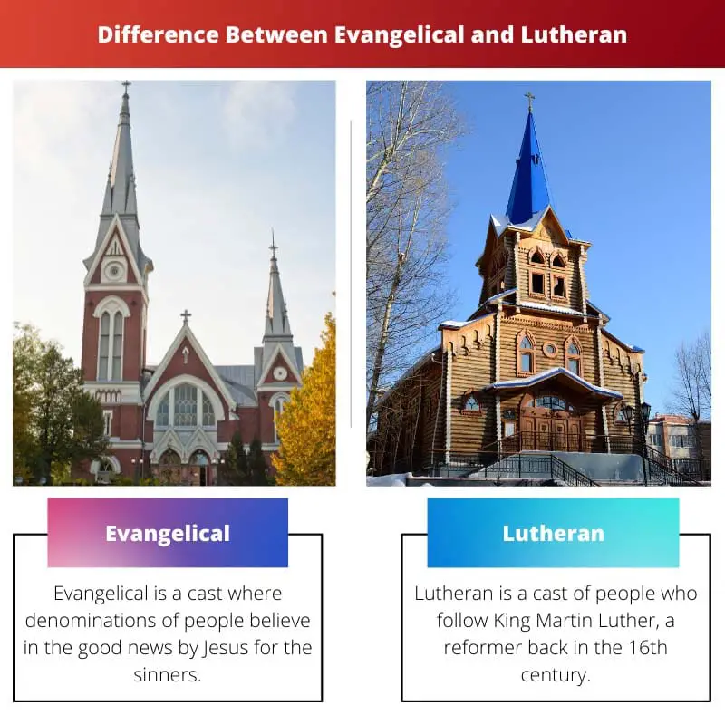 Difference Between Evangelical and Lutheran