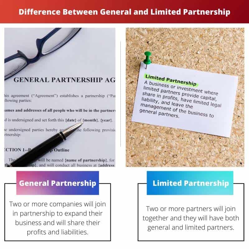 Unterschied zwischen General und Limited Partnership