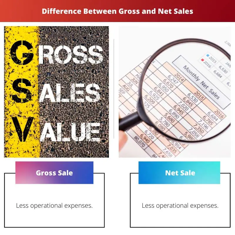 Difference Between Gross and Net Sales