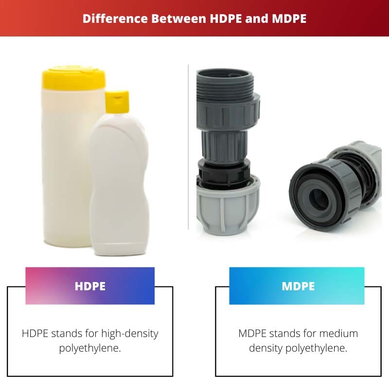 Difference Between HDPE and MDPE