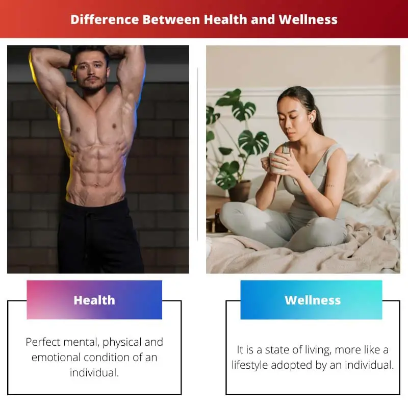 Verschil tussen gezondheid en welzijn