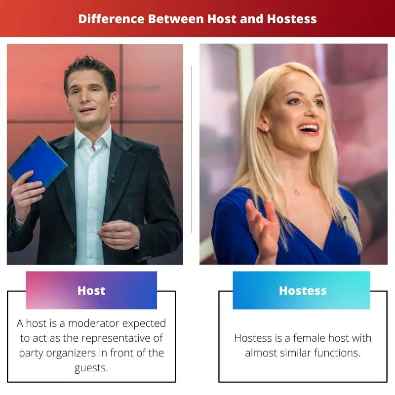 Difference Between Host and Hostess