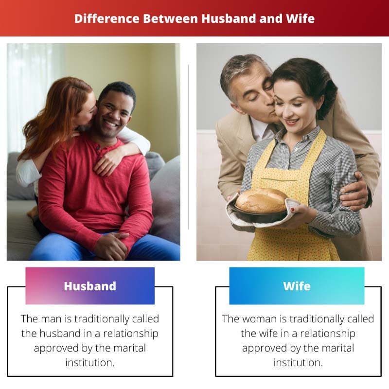 पति और पत्नी के बीच अंतर