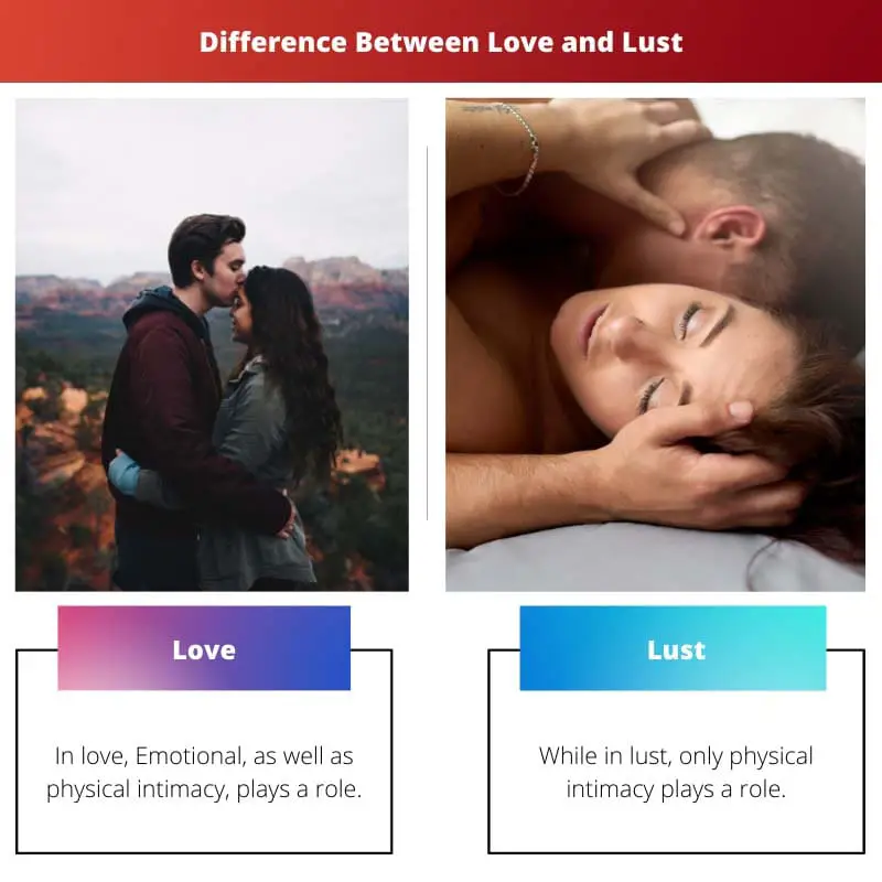 Difference Between Love and Lust