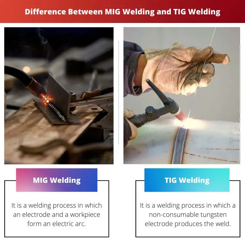 Difference Between MIG Welding and TIG Welding