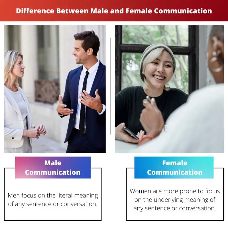 Différence entre la communication masculine et féminine