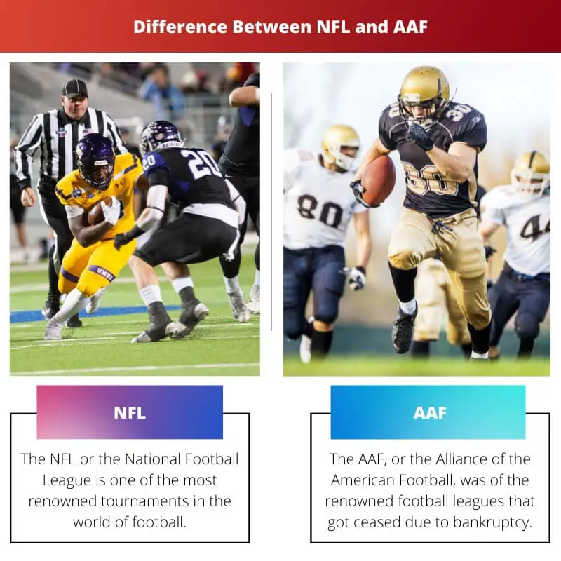 Difference Between NFL and AAF