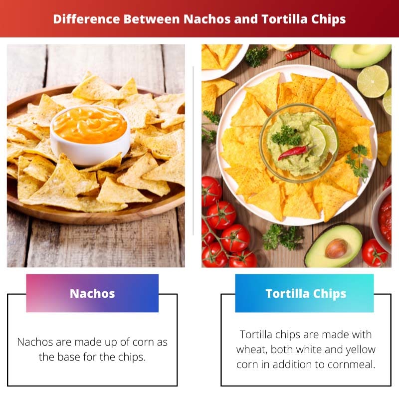 Difference Between Nachos and Tortilla Chips