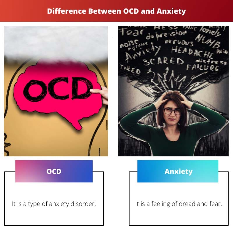 Atšķirība starp OCD un