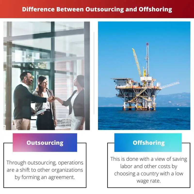 Differenza tra outsourcing e offshoring
