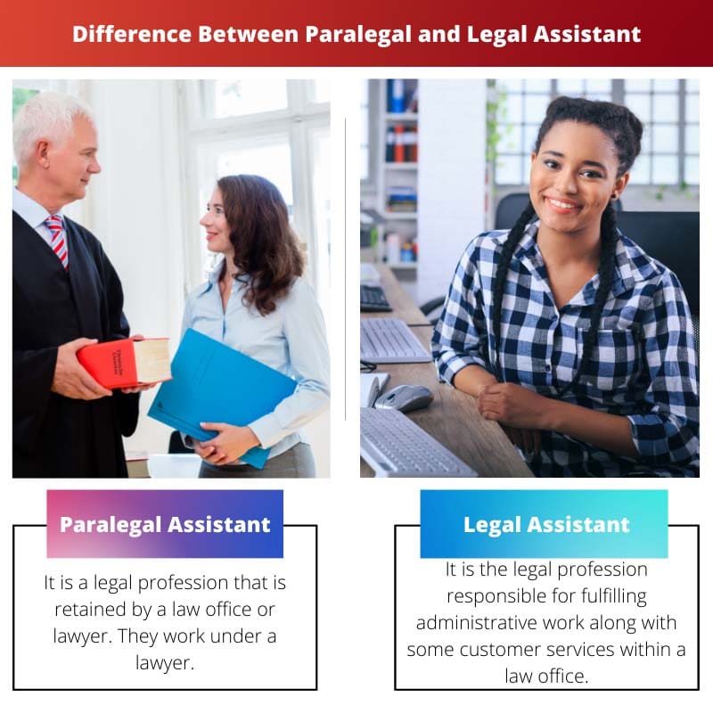 Difference Between Paralegal and Legal Assistant