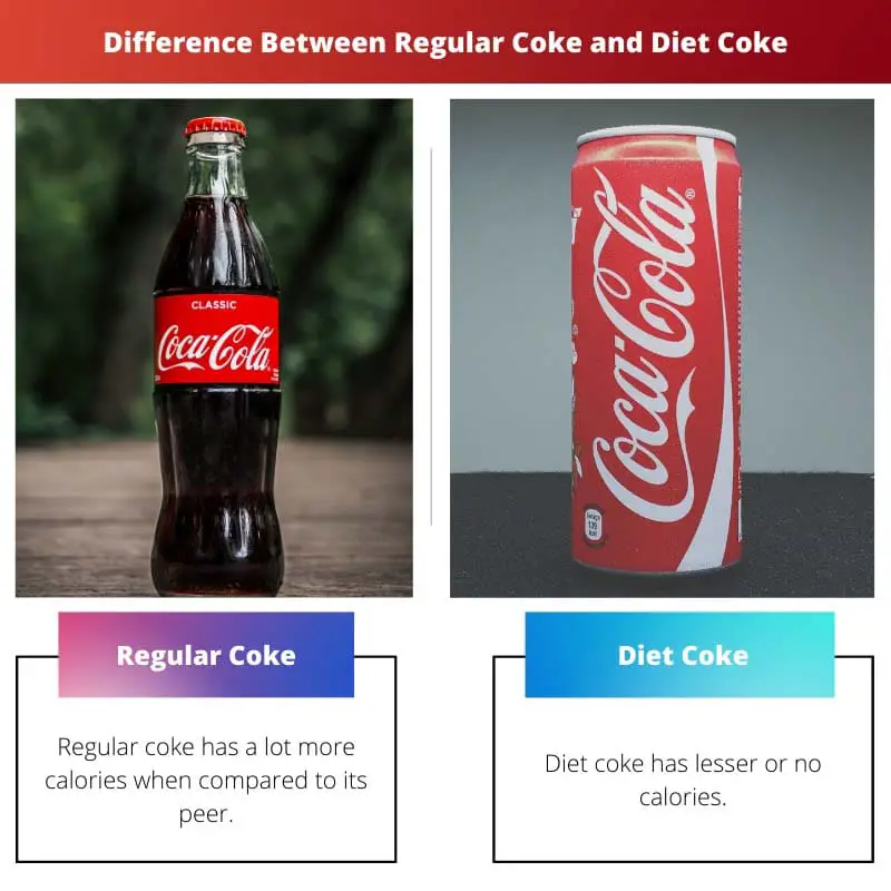 Difference Between Regular Coke and Diet Coke