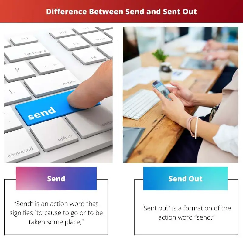 Diferencia entre enviar y enviar