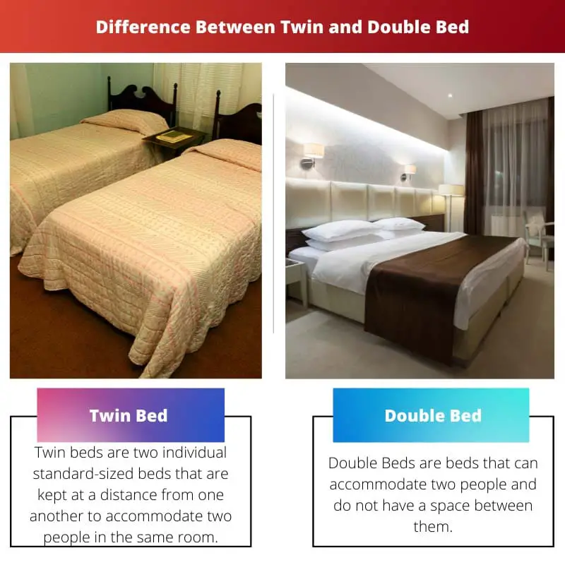 Perbedaan Antara Tempat Tidur Twin dan Double