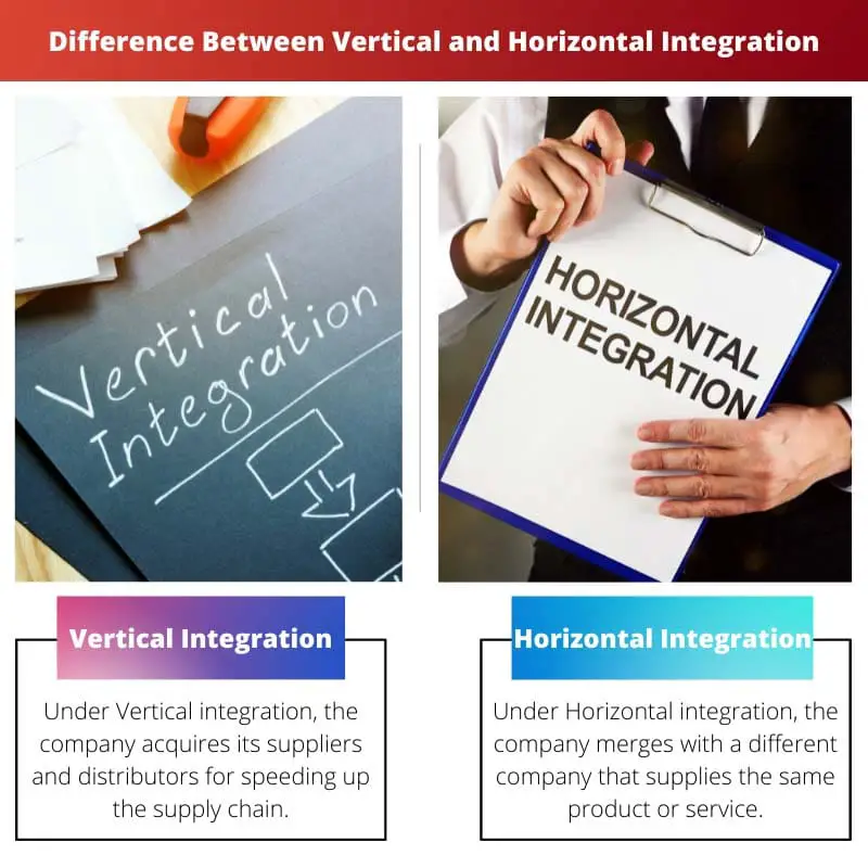 Difference Between Vertical and Horizontal Integration