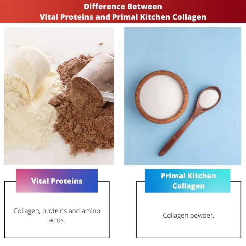 Difference Between Vital Proteins and Primal Kitchen Collagen