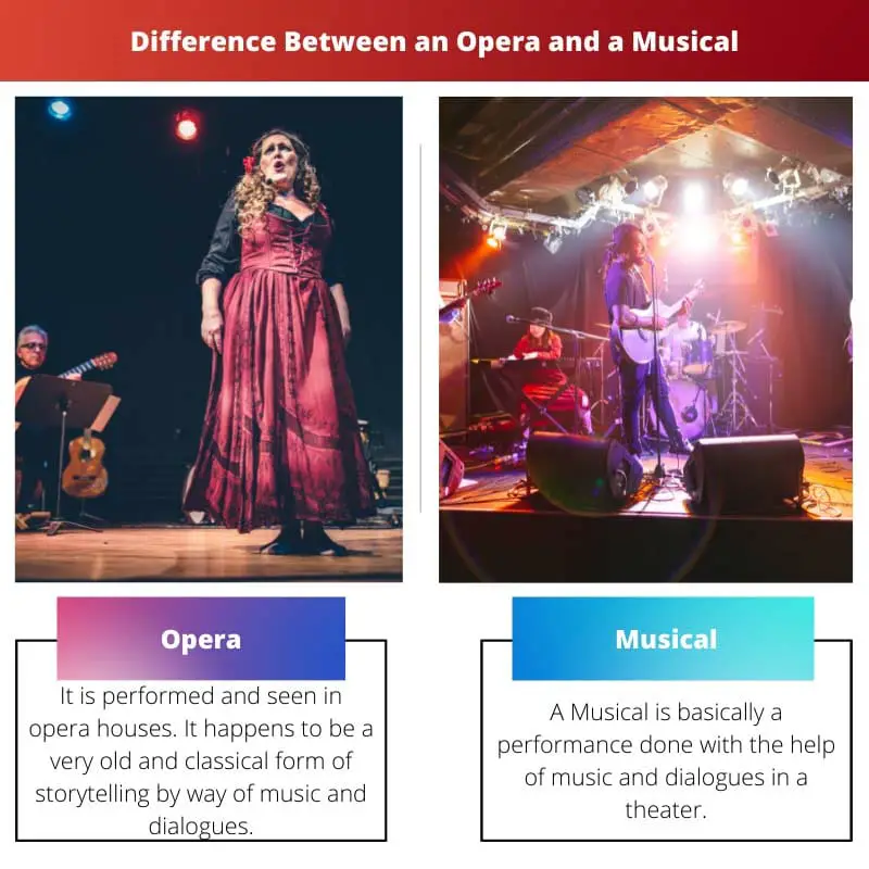 Difference Between an Opera and a Musical
