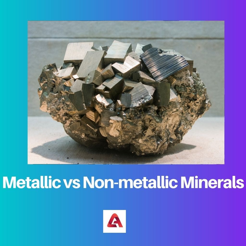 Metallic vs Non metallic Minerals