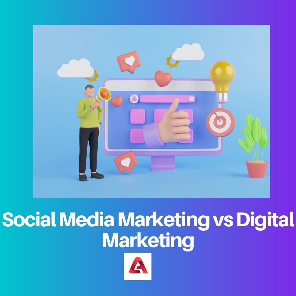 Social Media Marketing vs Digital Marketing
