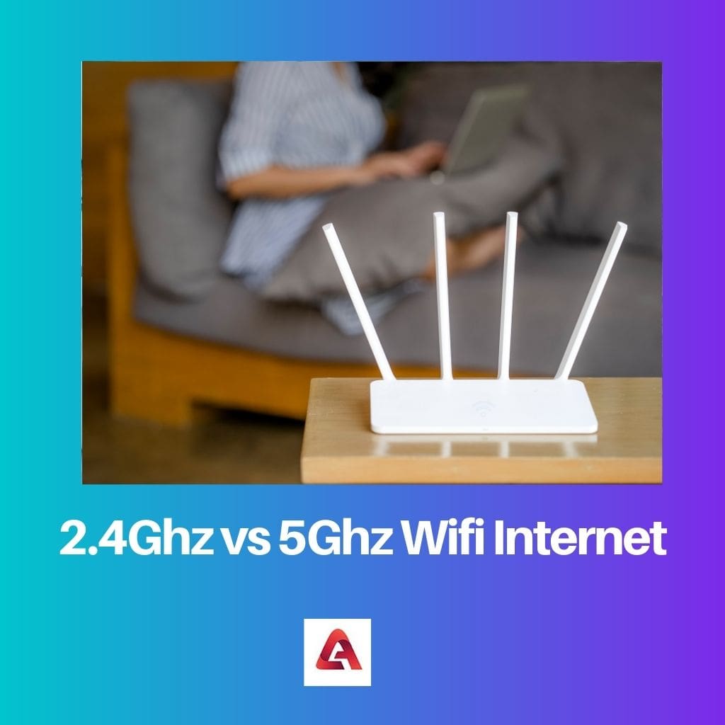 2.4 Ghz έναντι 5 Ghz Wi-Fi Internet