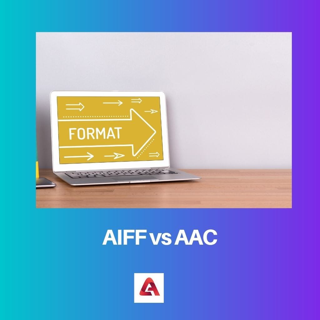 AIFF مقابل AAC
