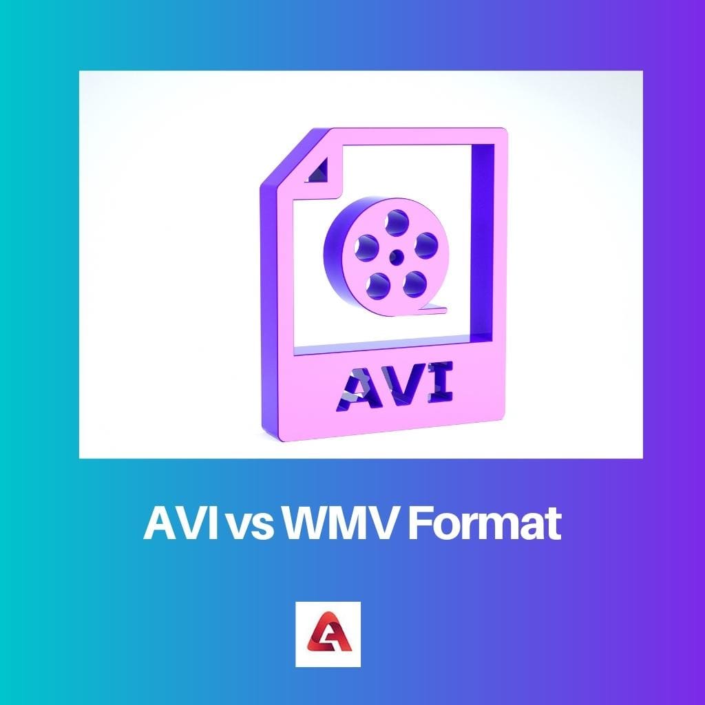 AVI vs WMV Format