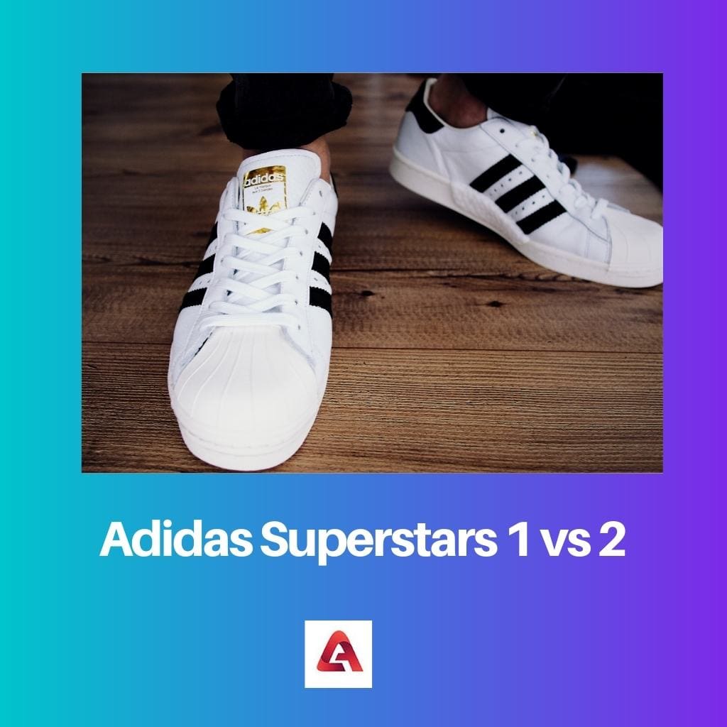 Adidas Superstar 1 vs 2