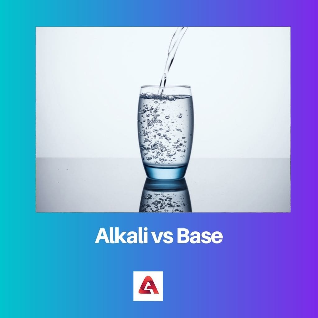Alkali vs Base