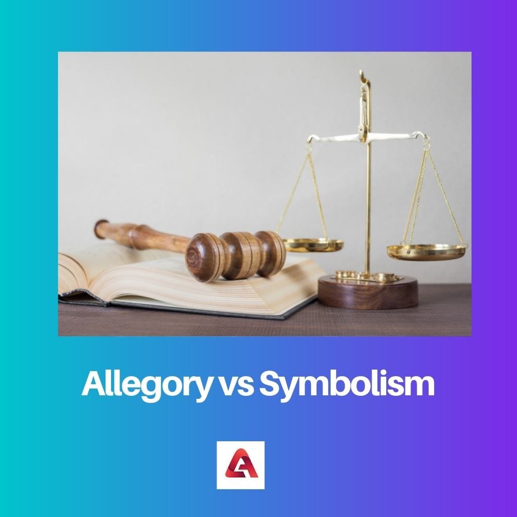 Alegoría vs Simbolismo