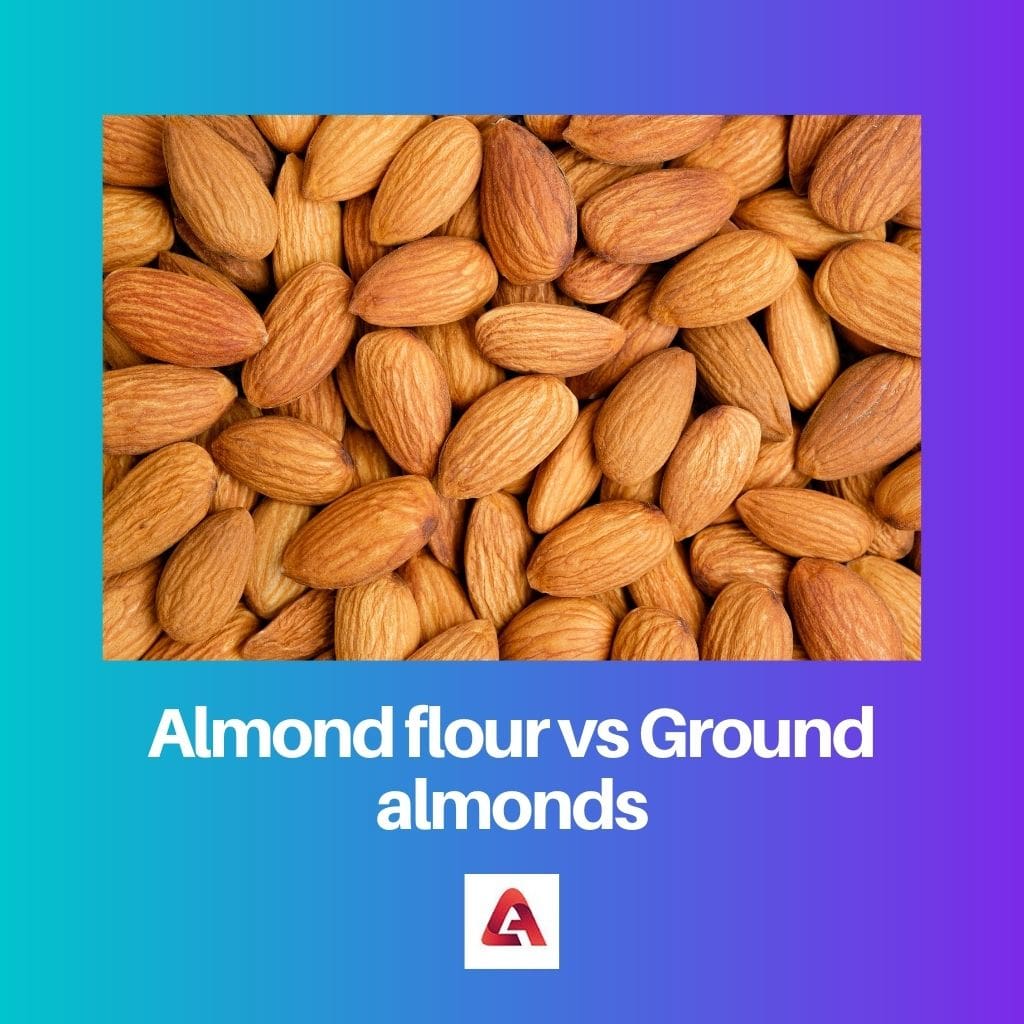 Almond flour vs Ground almonds