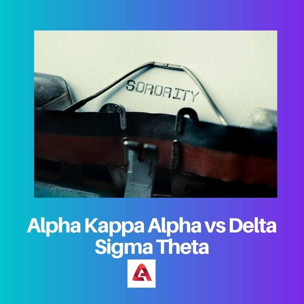 Alpha Kappa Alpha contre Delta Sigma Thêta