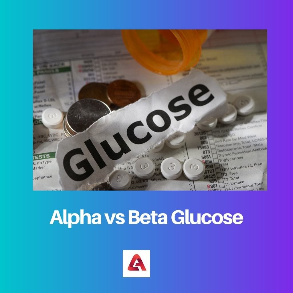 Alpha vs Bêta Glucose