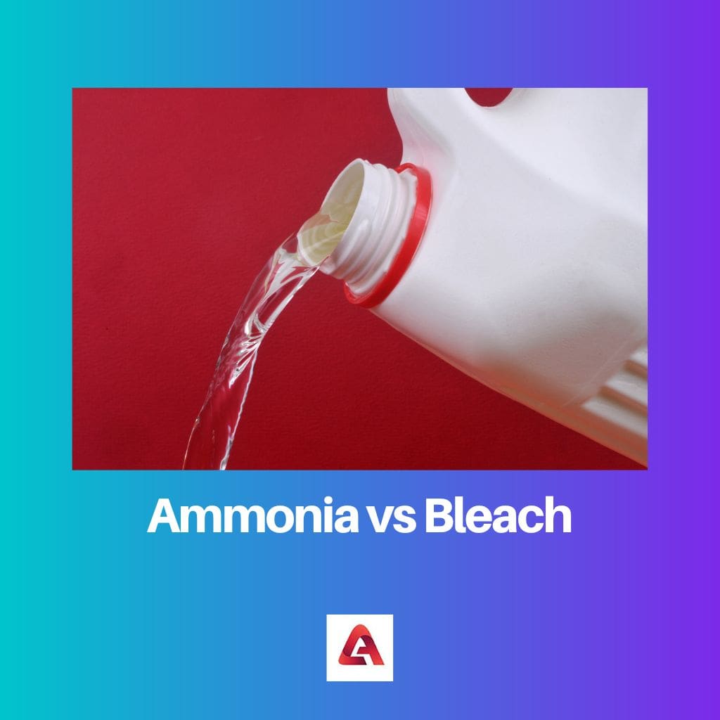 Ammonia vs Bleach 1
