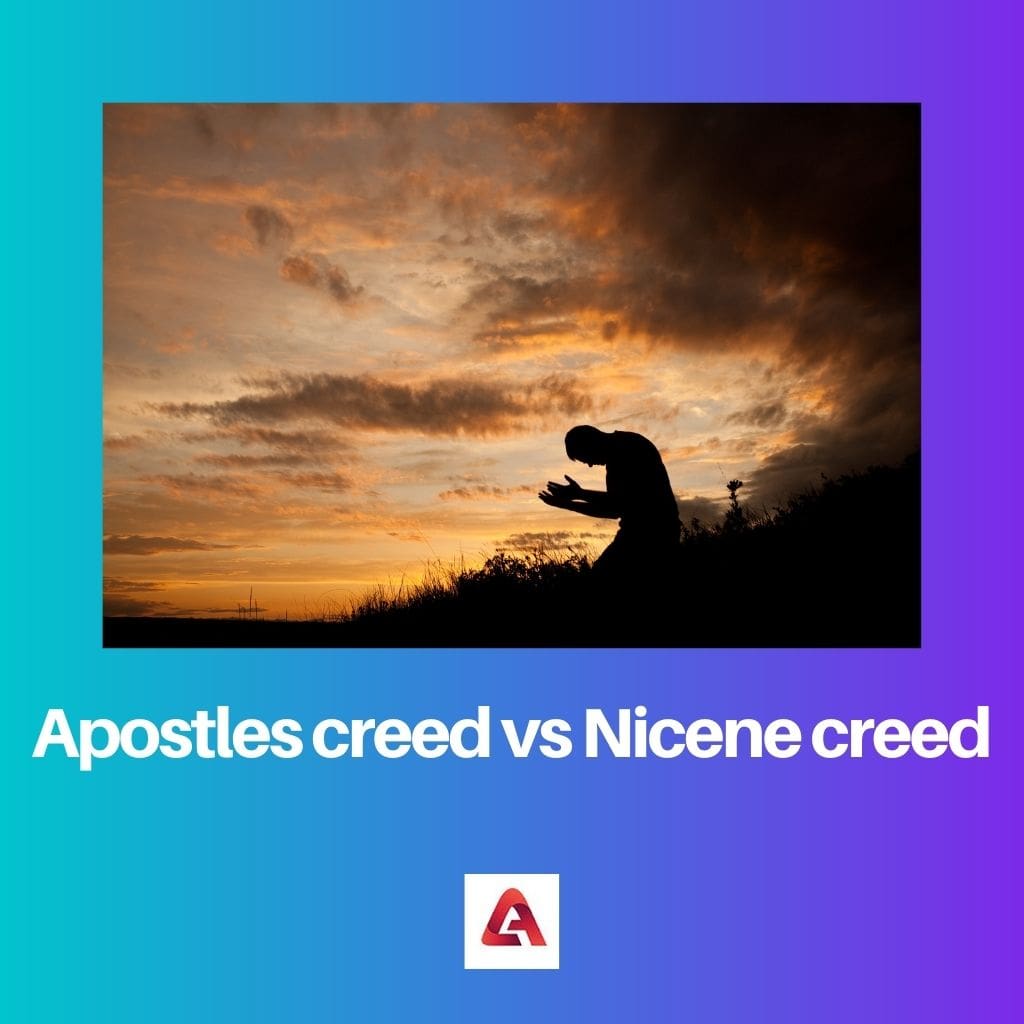 Credo des Apôtres vs Credo de Nicée