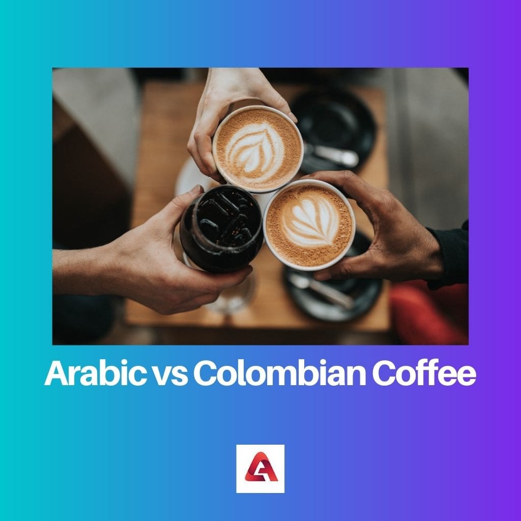 Cà phê Ả Rập vs Colombia