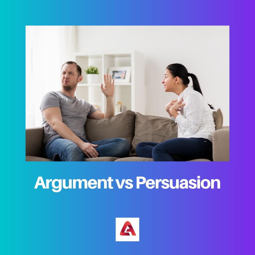 Argument vs Persuasion
