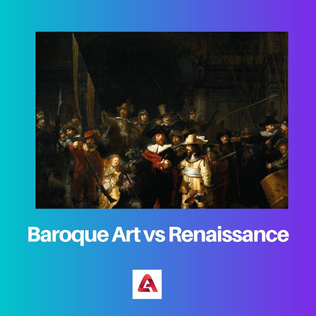 Art baroque contre Renaissance