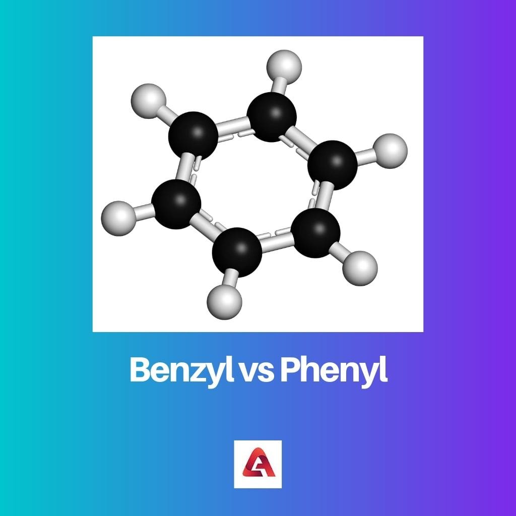 Benzyle vs Phényle