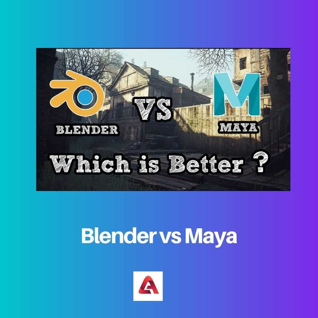 เบลนเดอร์ vs มายา