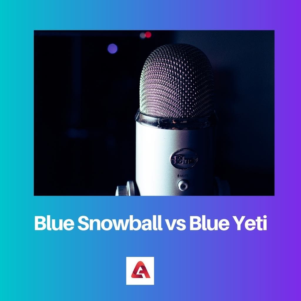 Bola de nieve azul vs Yeti azul
