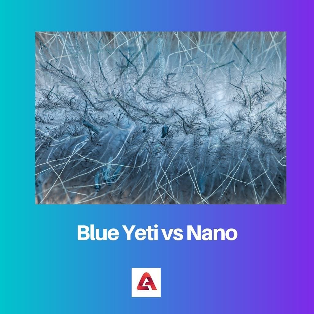 Difference Between Blue Yeti and Nano