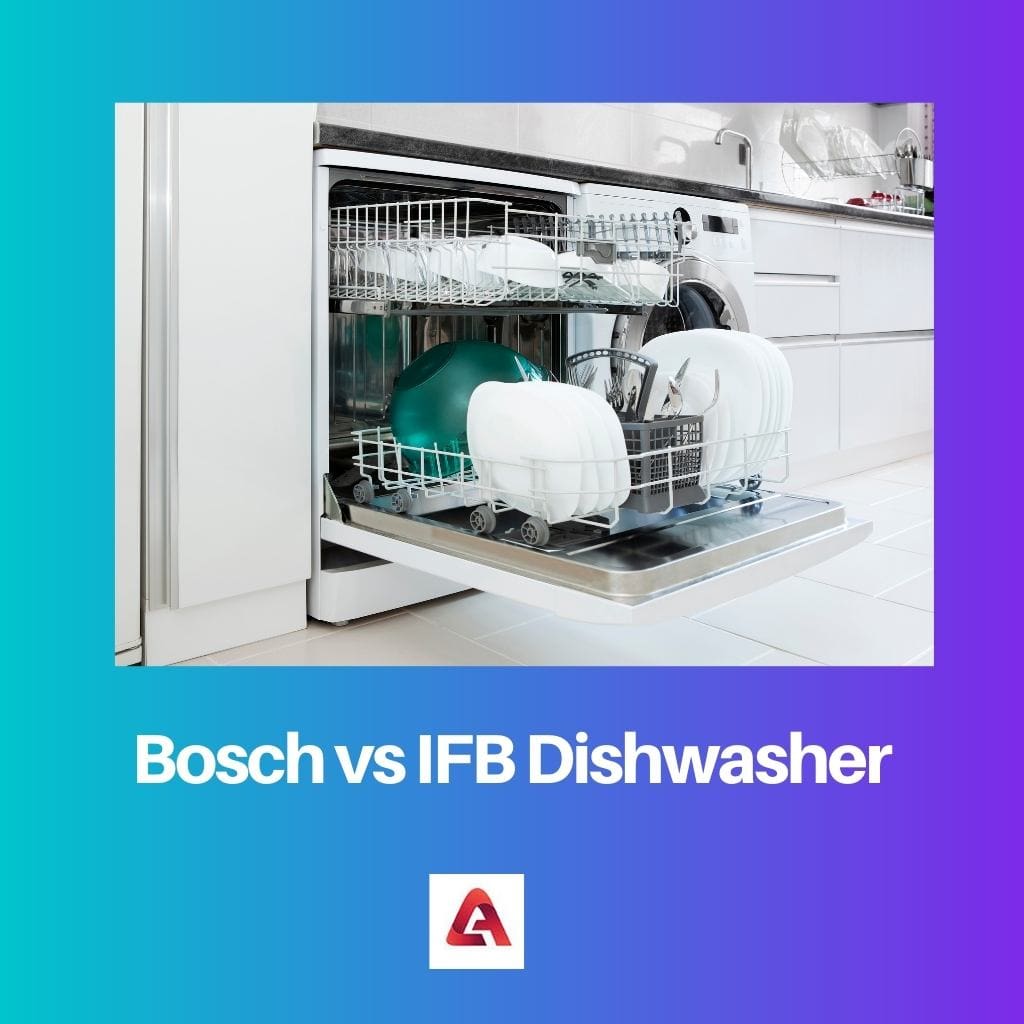 Máquina de lavar louça Bosch vs IFB