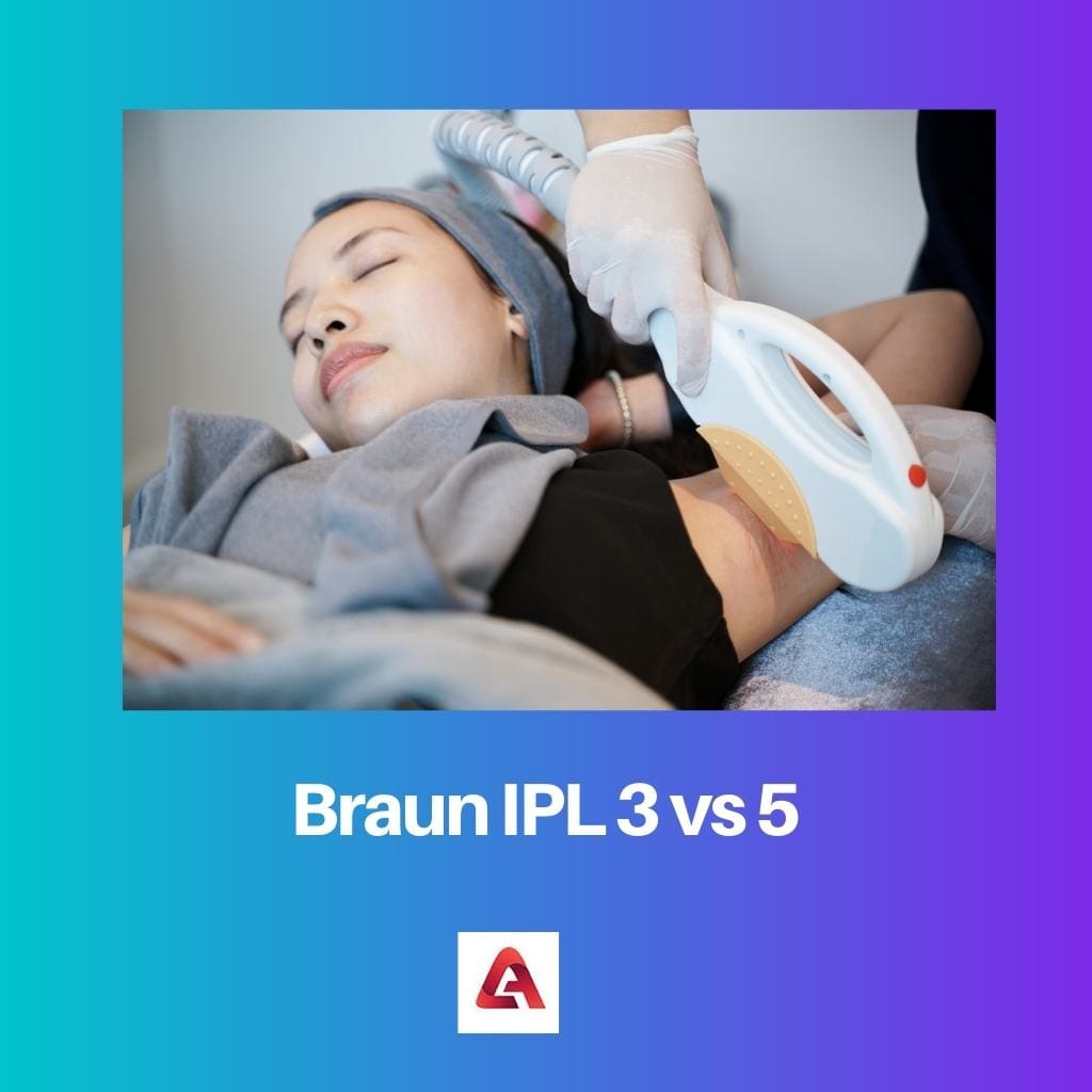 Braun IPL 3 so với 5