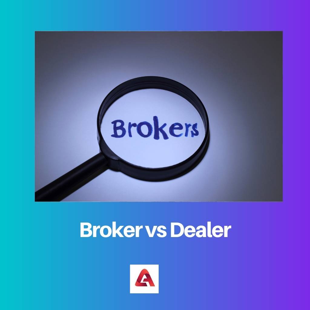 Broker vs trgovac