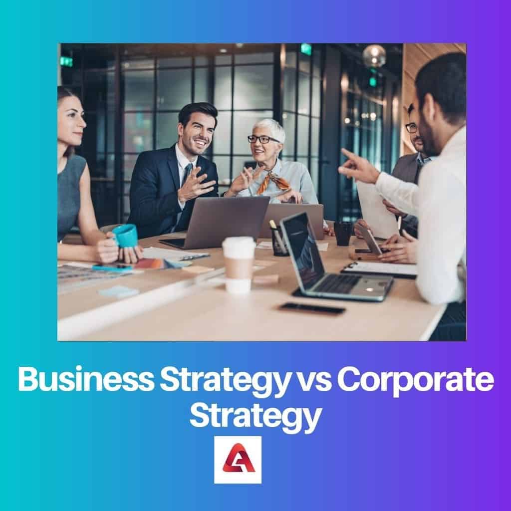 Estrategia empresarial vs estrategia corporativa