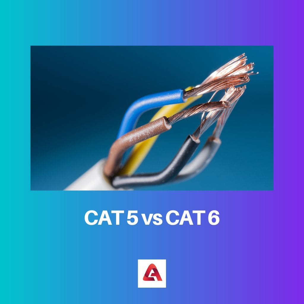 CAT 5 против CAT 6