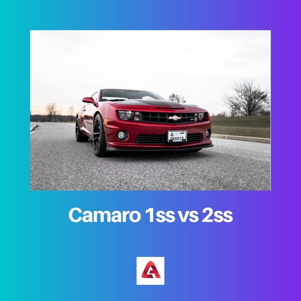 Camaro 1ss vs 2ss 1