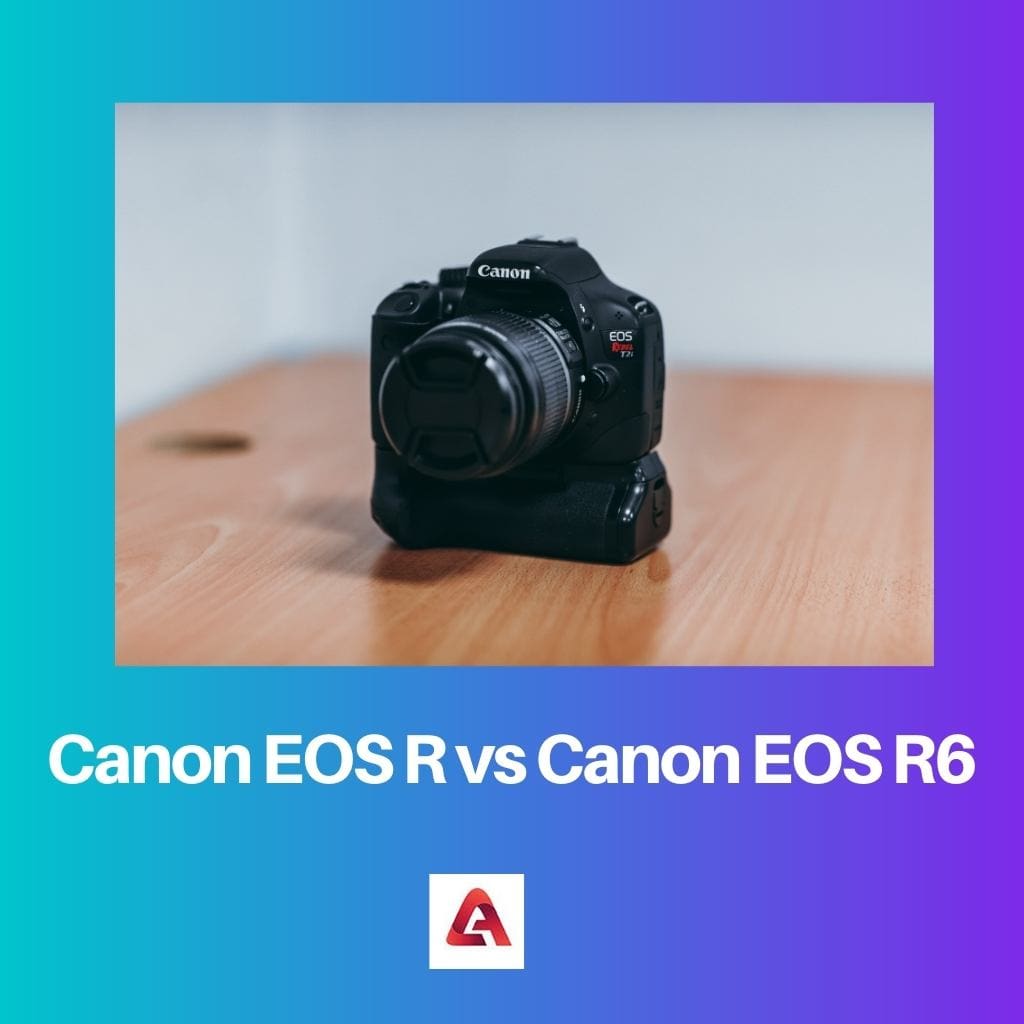 Canon EOS R rispetto a Canon EOS R6